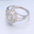 Modeschmuck Hersteller in Indien Fancy Stones australischen Feueropal Ring